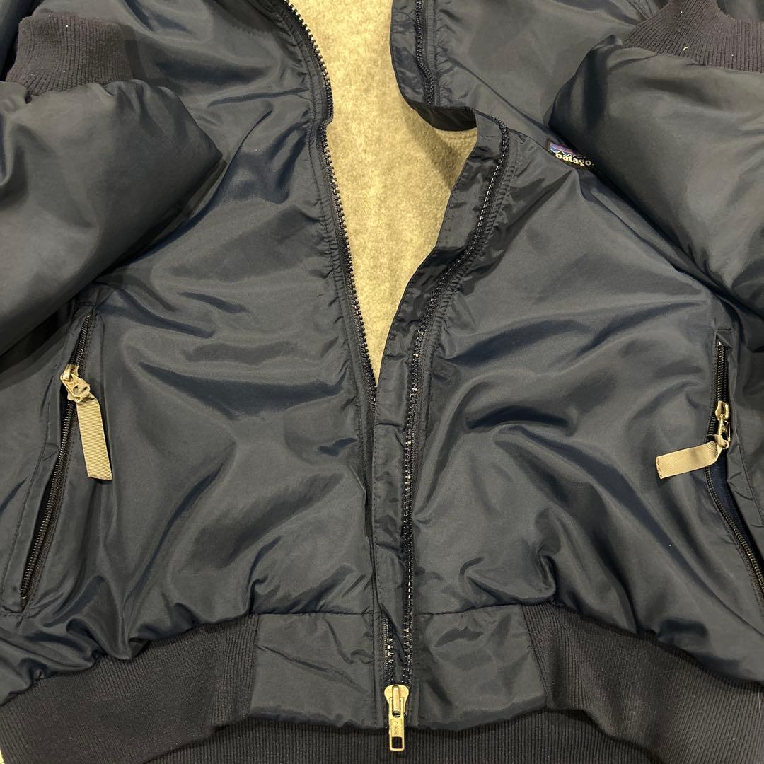 Patagonia シェルドシンチラジャケット ダークネイビー M