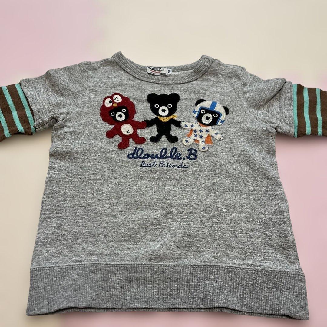 ミキハウス ホットビスケッツ ダブルビー　90cm まとめ売り