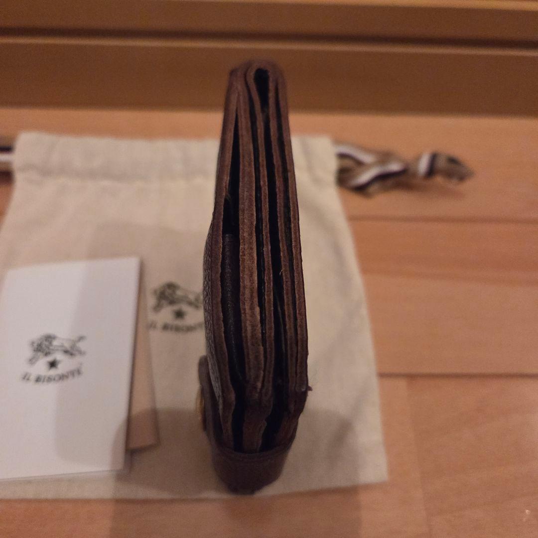 専用【美品】イルビゾンテ IL BISONTE 折り財布　ダークブラウン