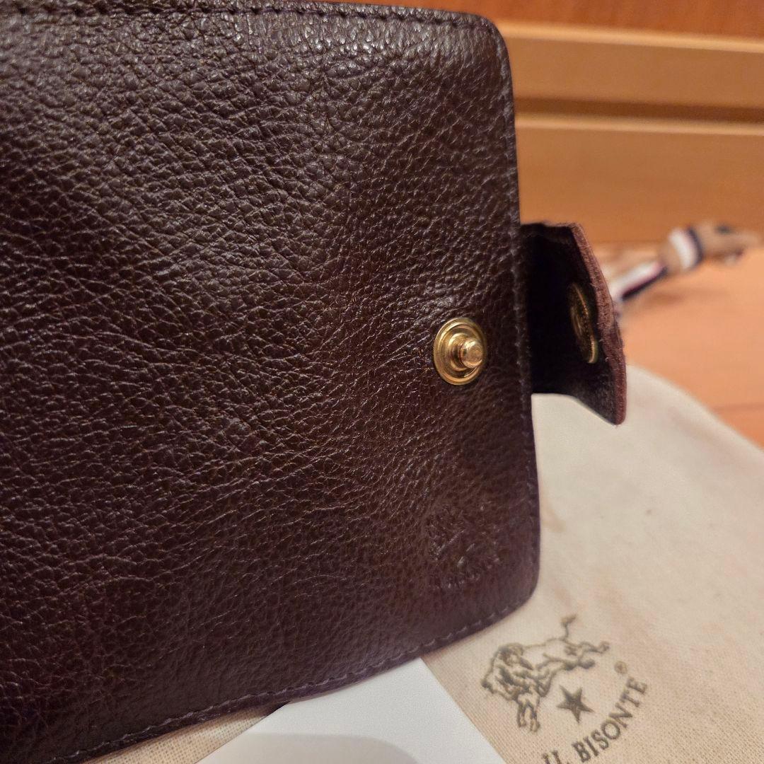 専用【美品】イルビゾンテ IL BISONTE 折り財布　ダークブラウン