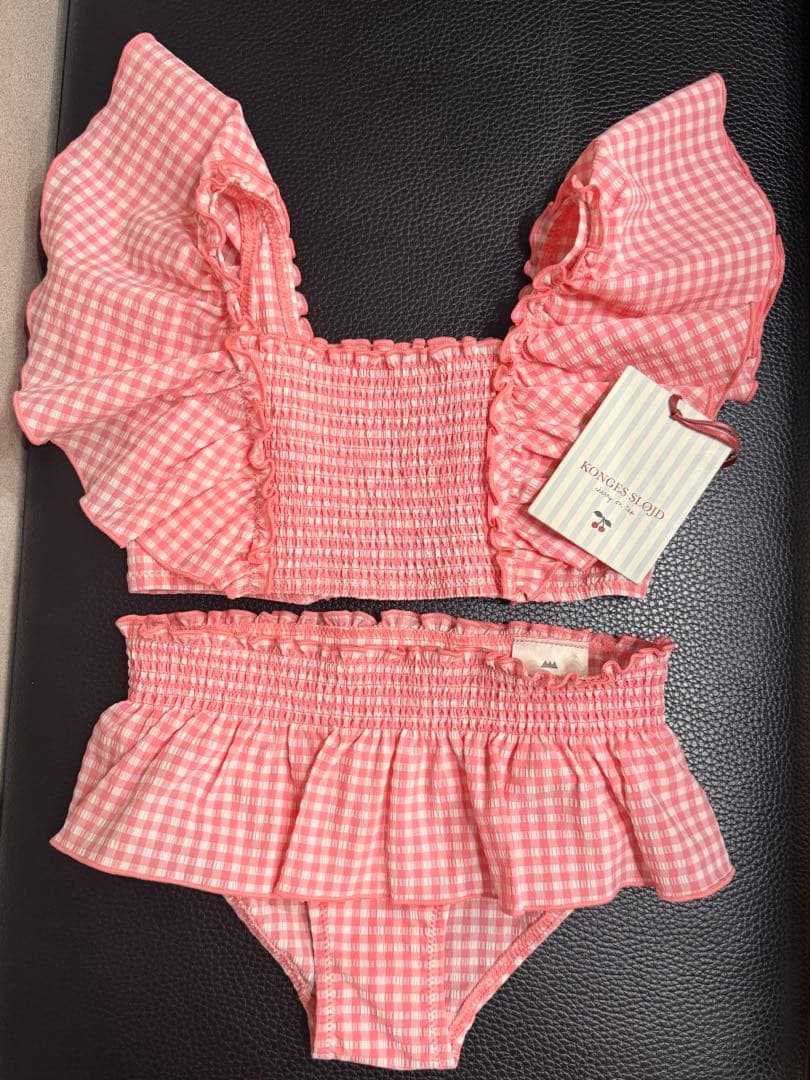 Konges Sløjd 4Y FRESIA BIKINI ピンク