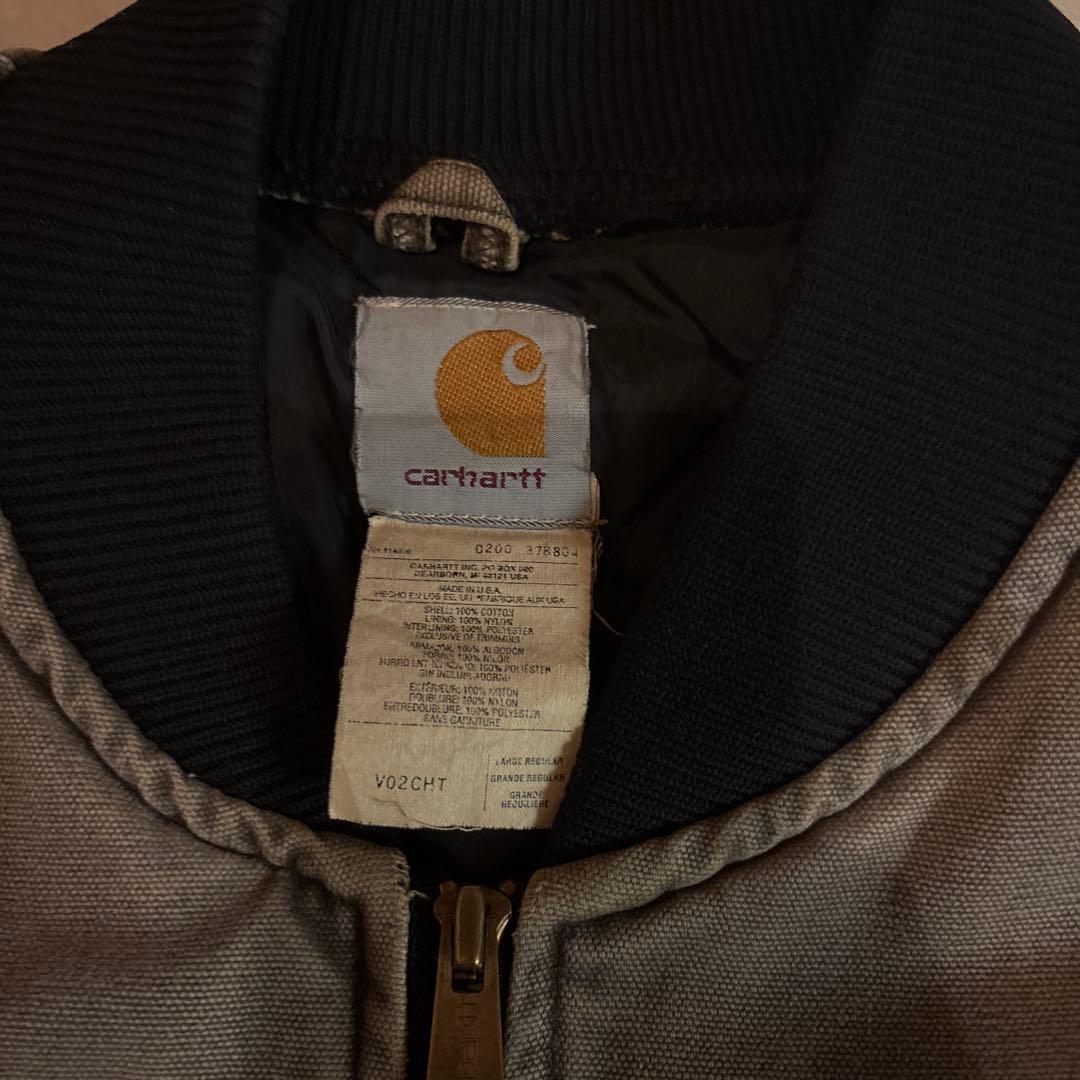 Carhartt　ダックベスト　90s USA製　ベージュ