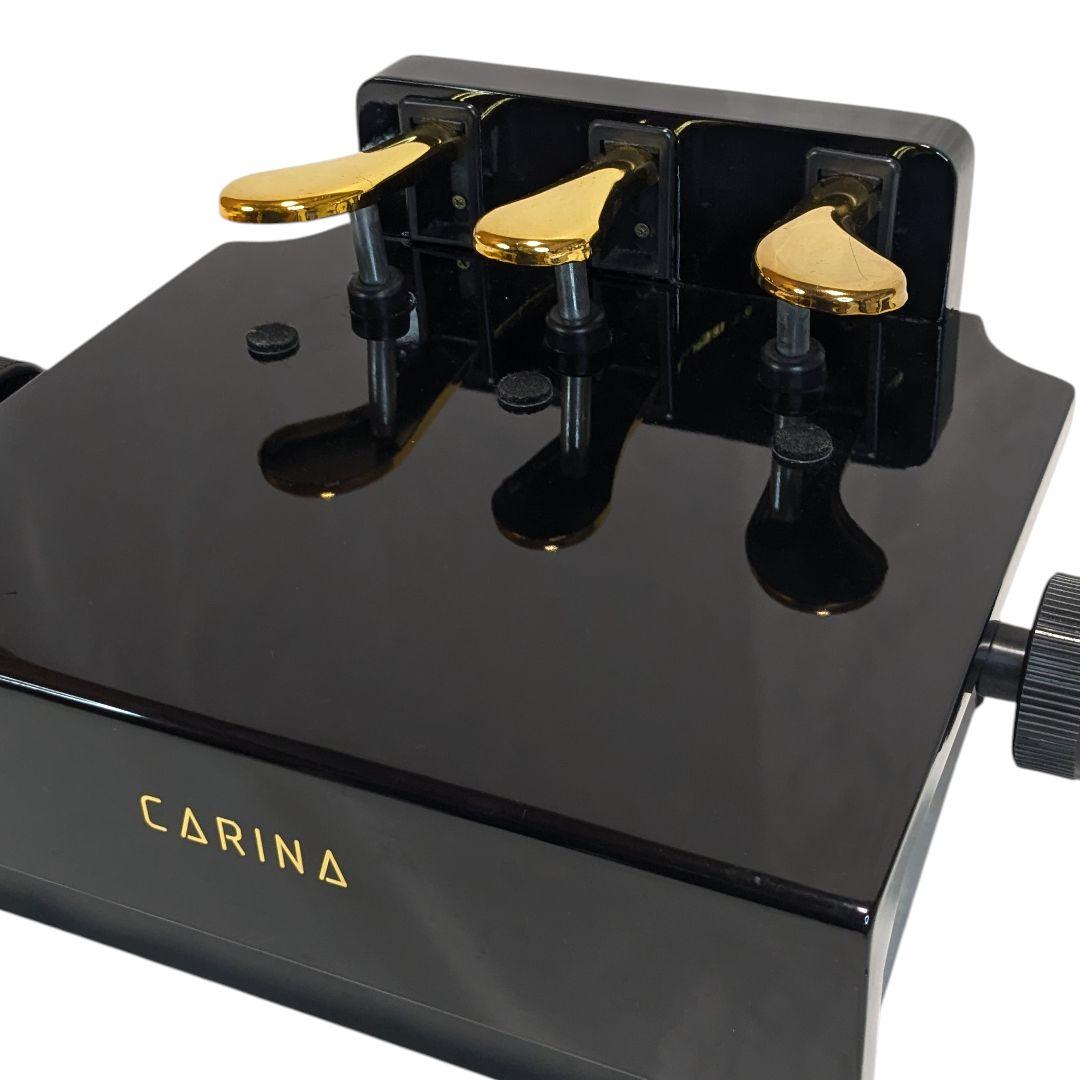ピアノ 補助ペダル 3本ペダル アシストペダル CARINA ブラック カリーナ