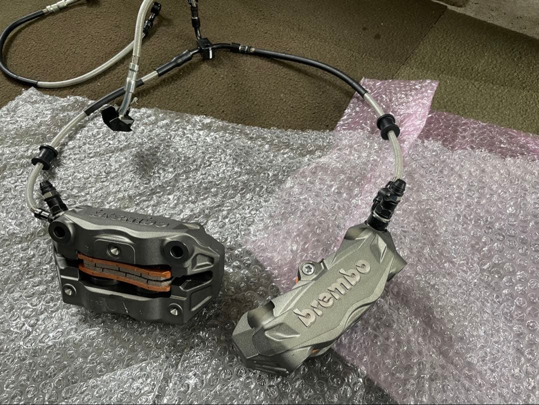 カワサキZ900RSSE純正ブレンボ新車外しメッシュホース付き