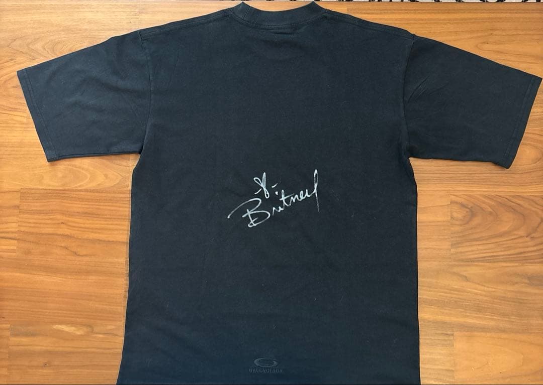バレンシアガBritney Spears Tシャツ ブラック