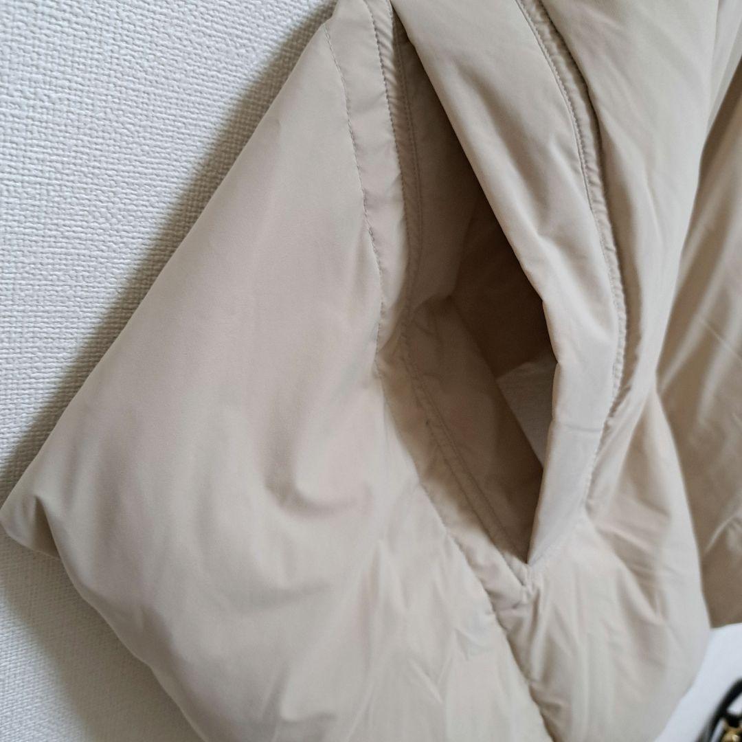 新品○DANSKIN ダンスキン　ダウンストール　大判　アイボリー系　マフラー