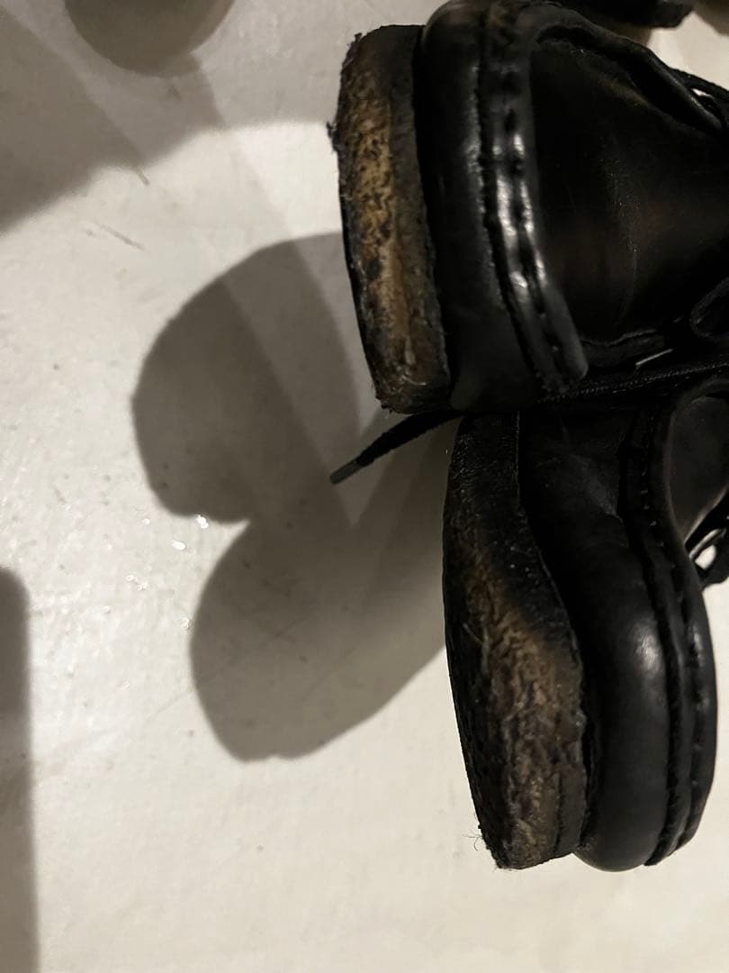 Clarks クラークス ワラビー 黒 25.5cmレザー ブラック メンズ