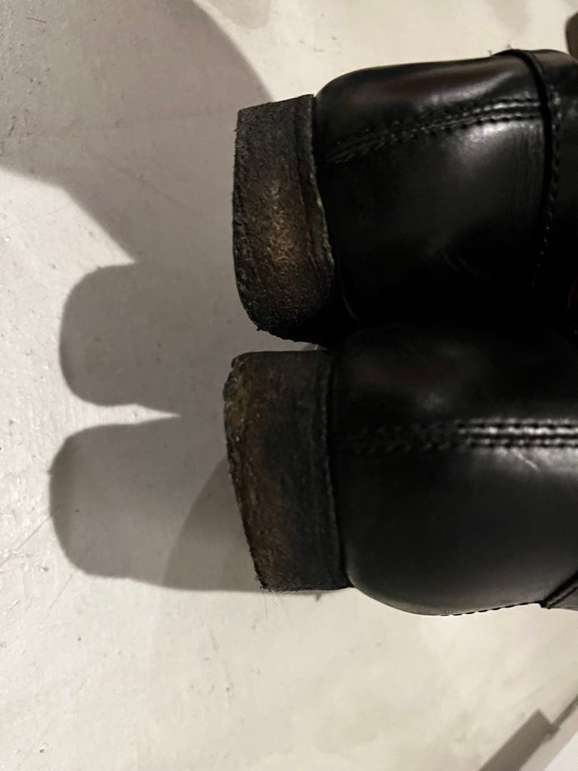 Clarks クラークス ワラビー 黒 25.5cmレザー ブラック メンズ