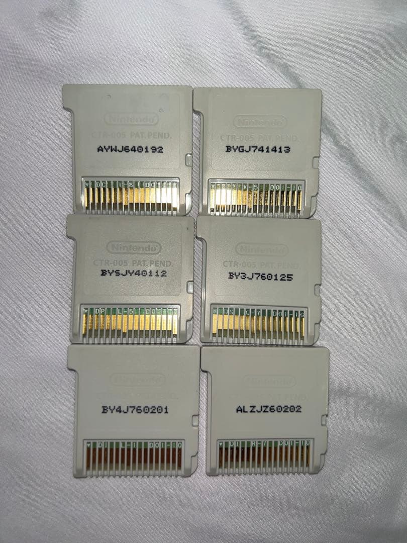 3DS用妖怪ウォッチ6本セットバラ売り可能！
