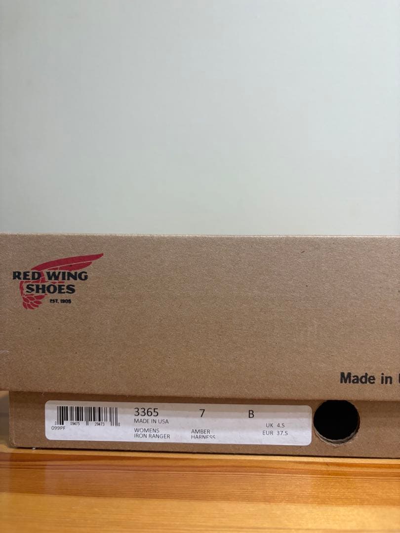 Red Wing アイアンレンジャー3365 24センチ ワイズＢ
