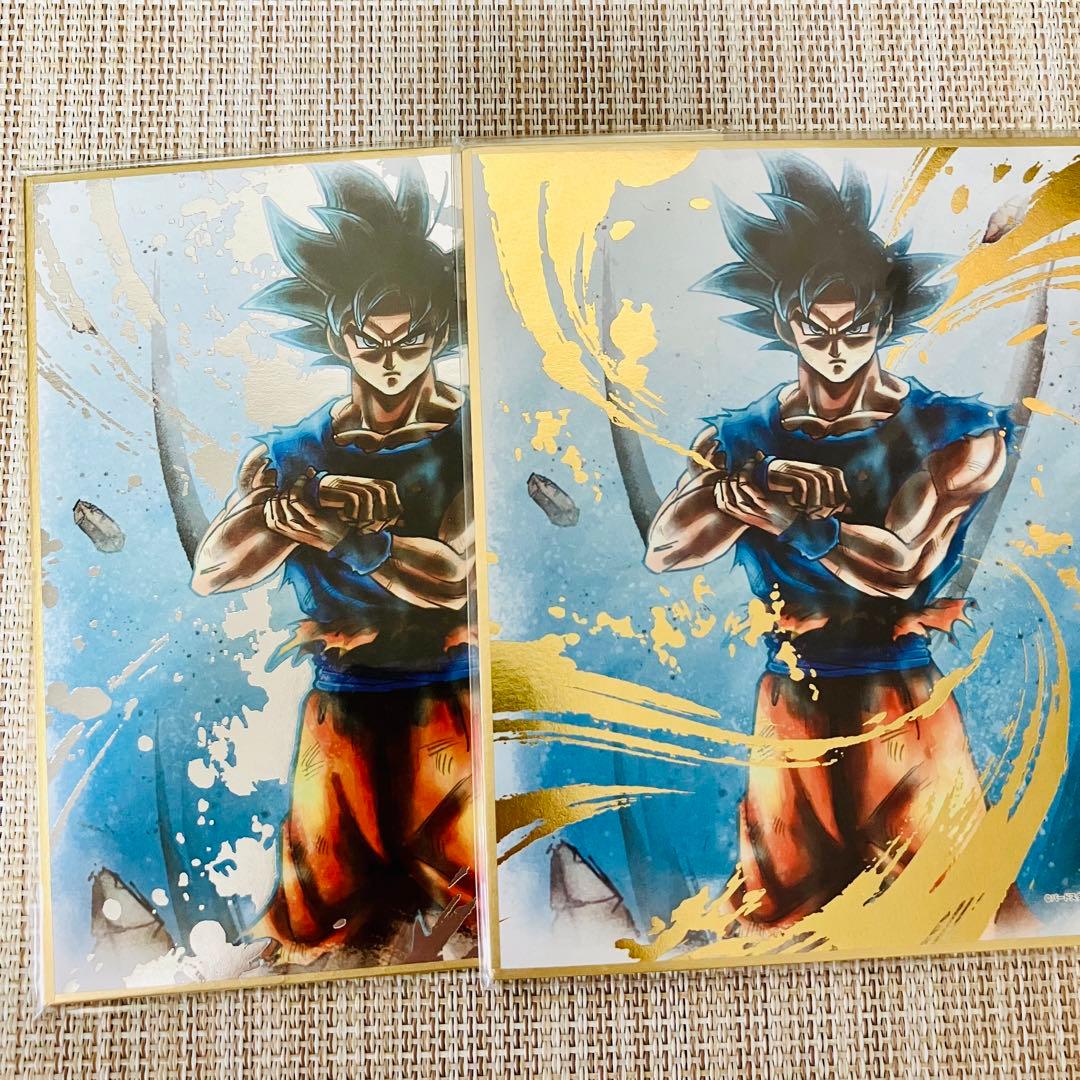 【金・銀箔押し】ドラゴンボール 色紙アート 28枚まとめ売り 色紙ART レア