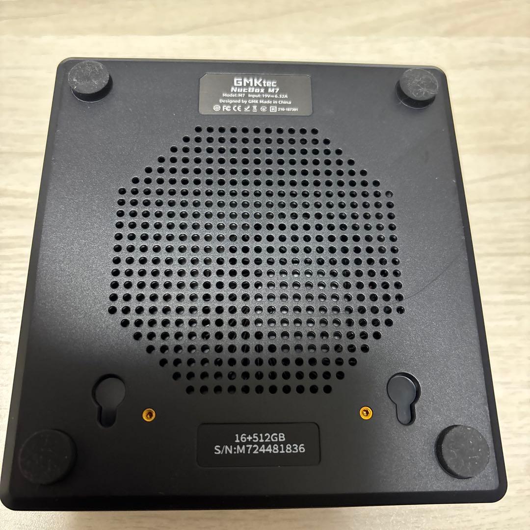 未*来様 GMKtec NucBox M7 Ryzen7 6850H 16GB