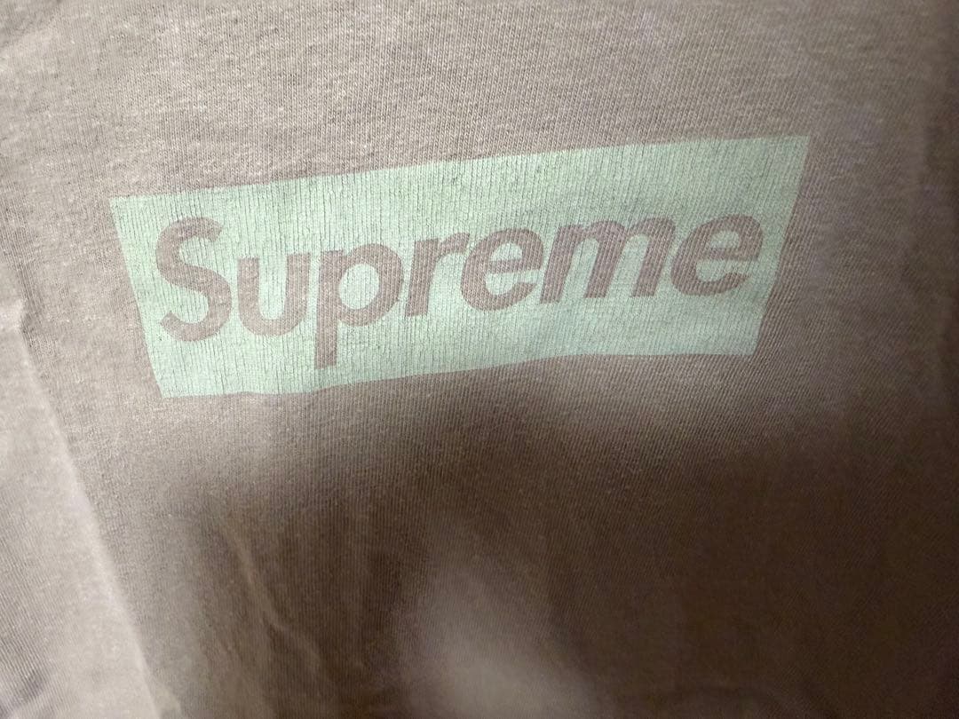 Supreme Tシャツ Mサイズ ベージュ