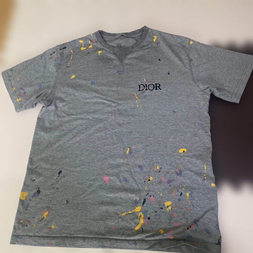 Dior ペイントスプラッター Tシャツ
