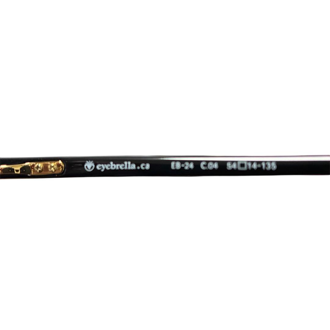 美品✨eyebrella clear air サングラス　54□14 135