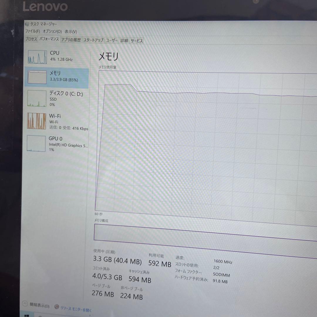 [ジャンク扱い]Lenovo ideapad Miix 700-12ISK