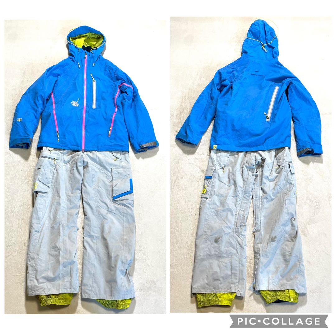 Rew kamikaze スノボー　ウェア　セットアップ　M