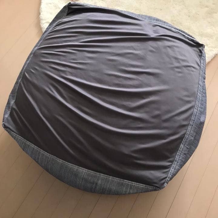 週末セール！無印良品 体にフィットするソファ 綿デニム(ヒッコリー)