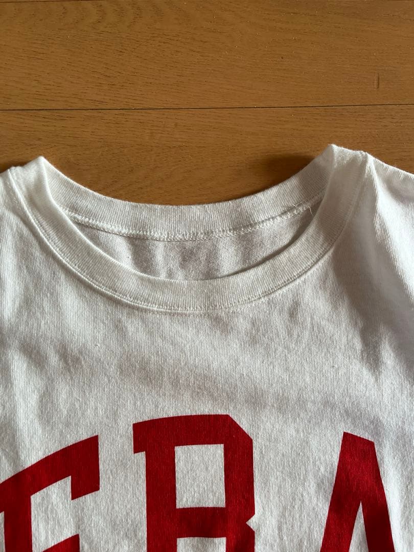 トップス ok.soon original logo t shirt white