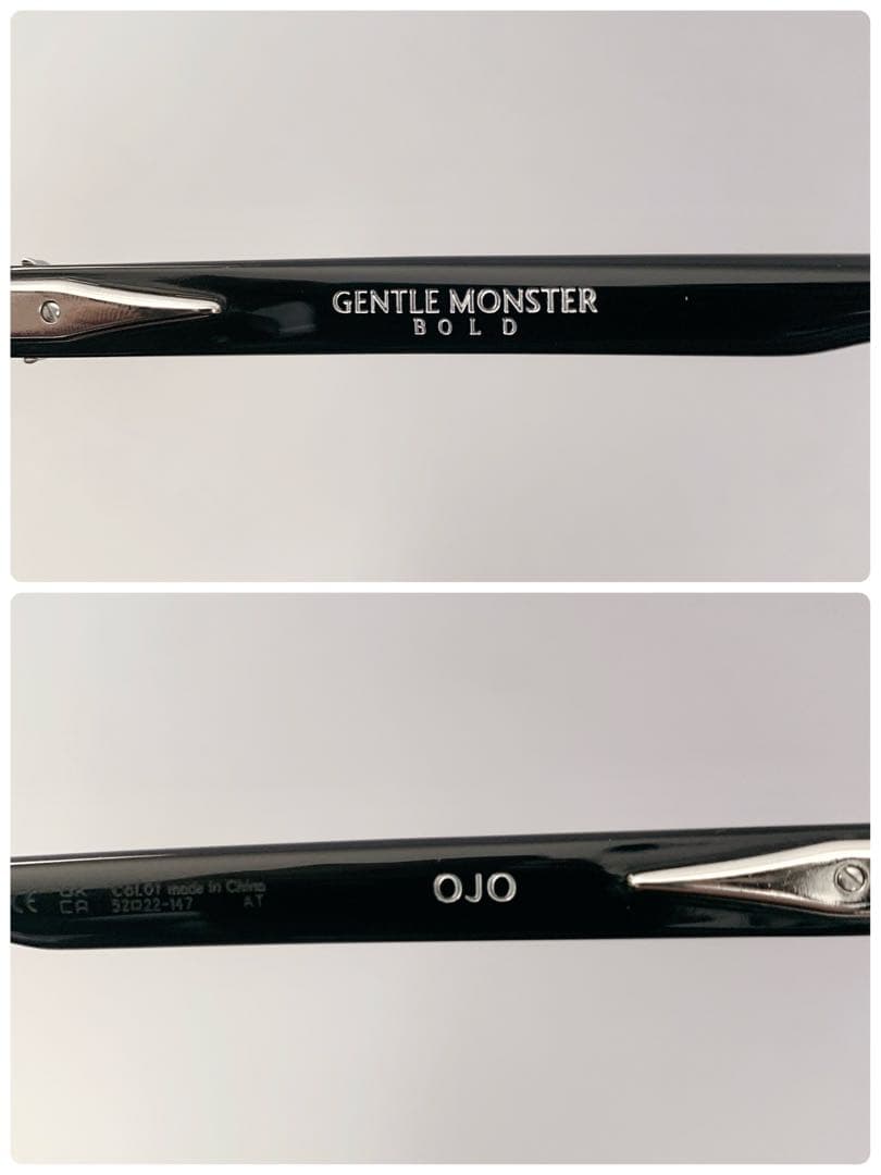 【新品 付属品多数】GENTLE MONSTER メガネフレーム Ojo 01