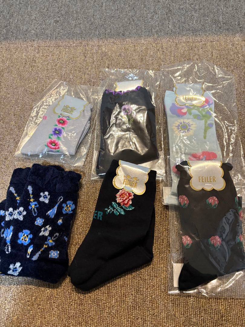フェイラー　FEILER 靴下6足セット