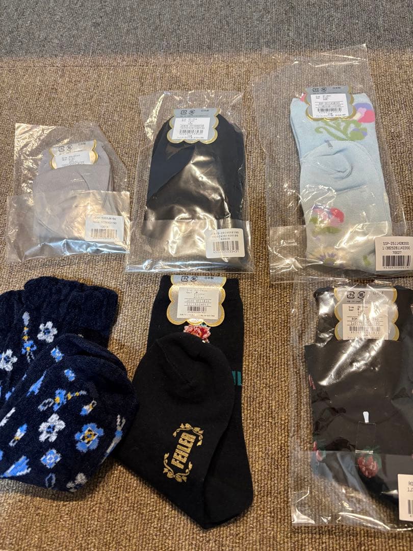 フェイラー　FEILER 靴下6足セット