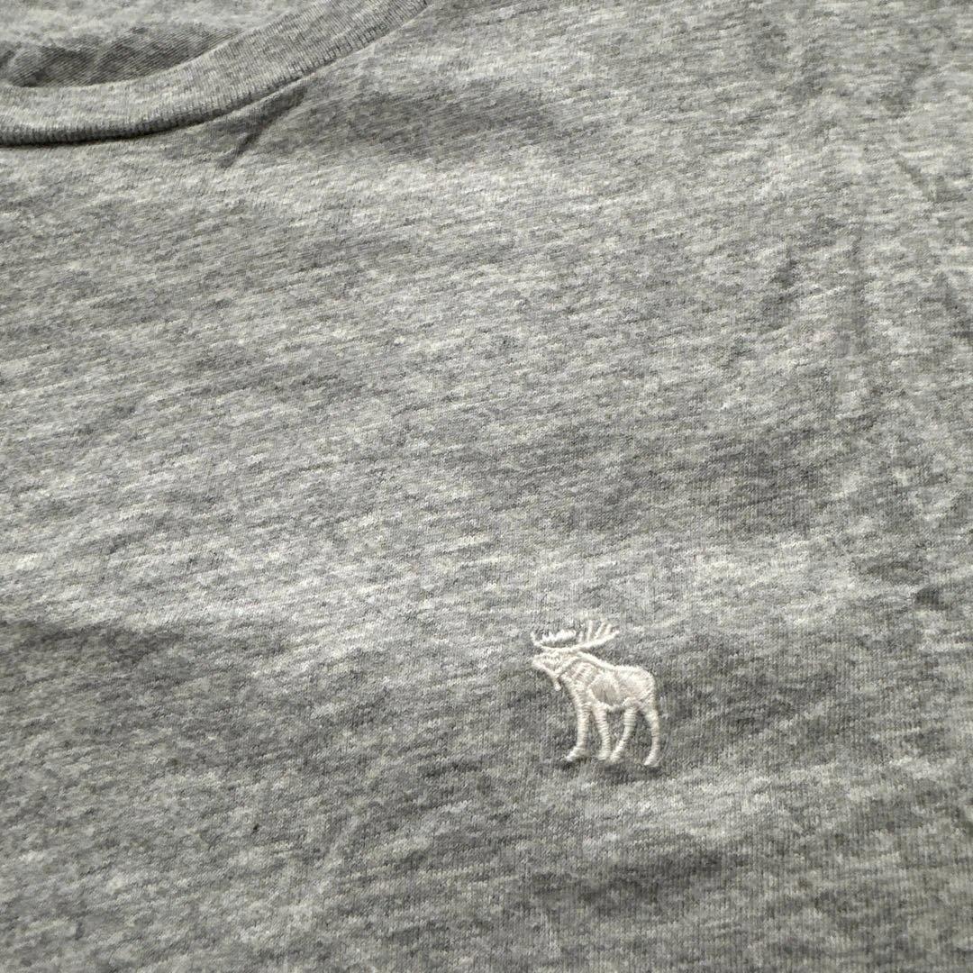 美品 アバクロ ロゴ刺繍Tシャツ 3枚セット ホワイト グレー ブラック