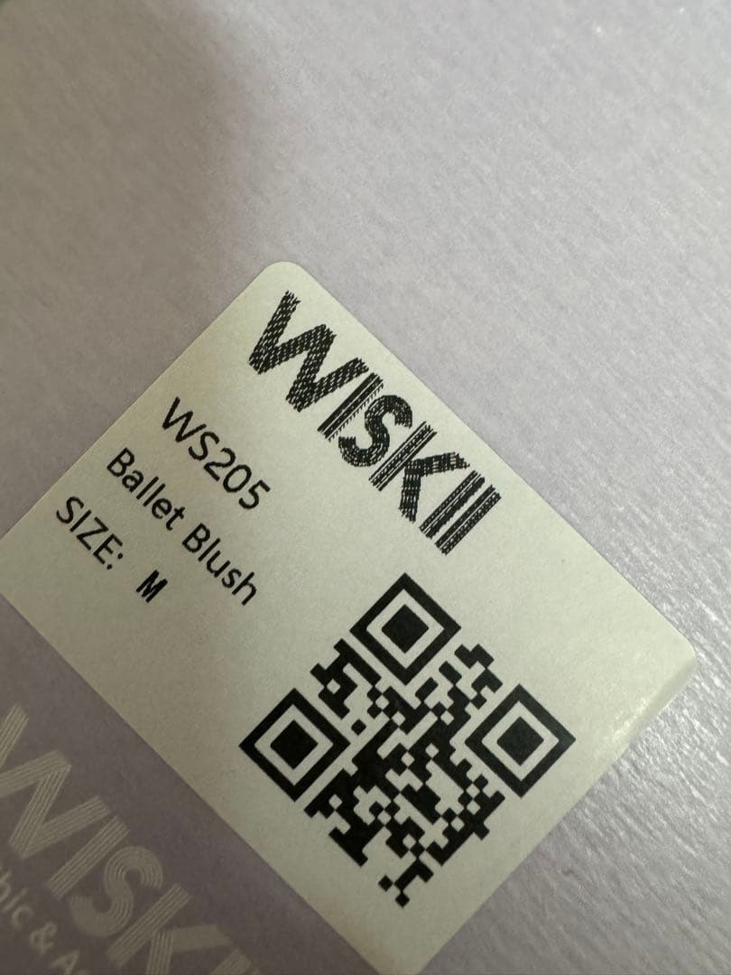 新品タグ付き WISKII ピンク スカラップ ヨガトレーニング　ウエアレギンス
