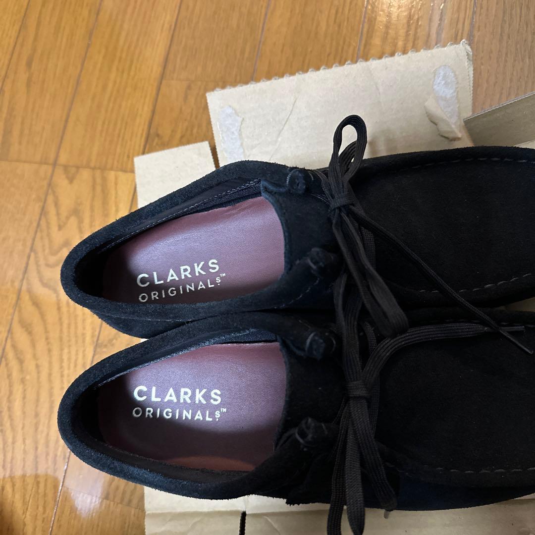靴 CLARKS WallabeeGTX 26cm