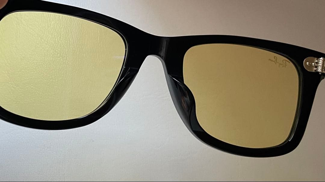 Ray-Ban RB2140F-901/R6 52ウェイファーラー 人気イエロー