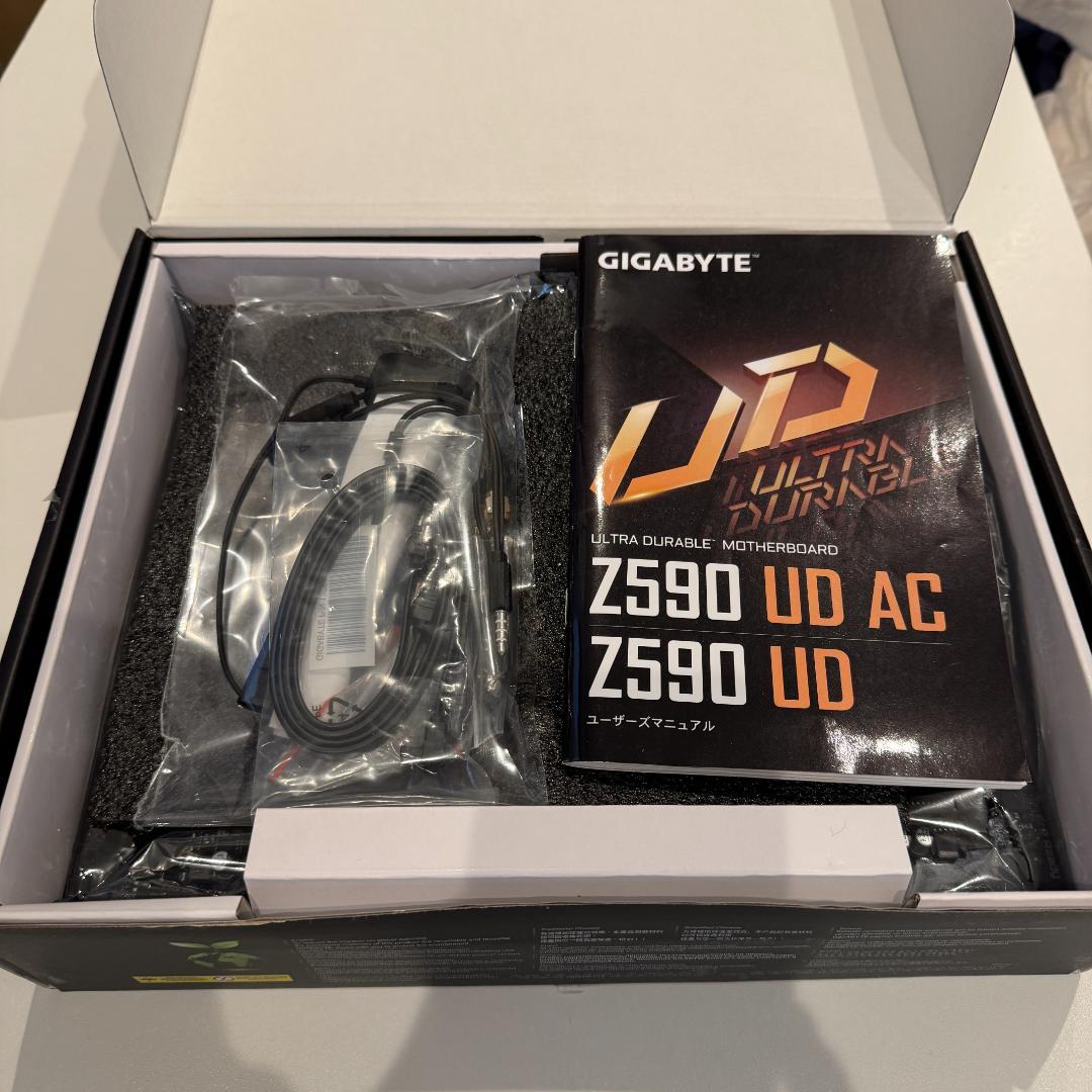 【美品】GIGABYTE　Z590　UD　AC / 動作確認済み / WIFI有