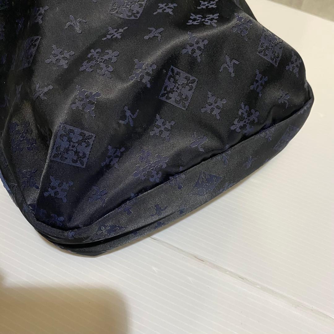 【美品】russet　ナイロンボディバッグ　ネイビー