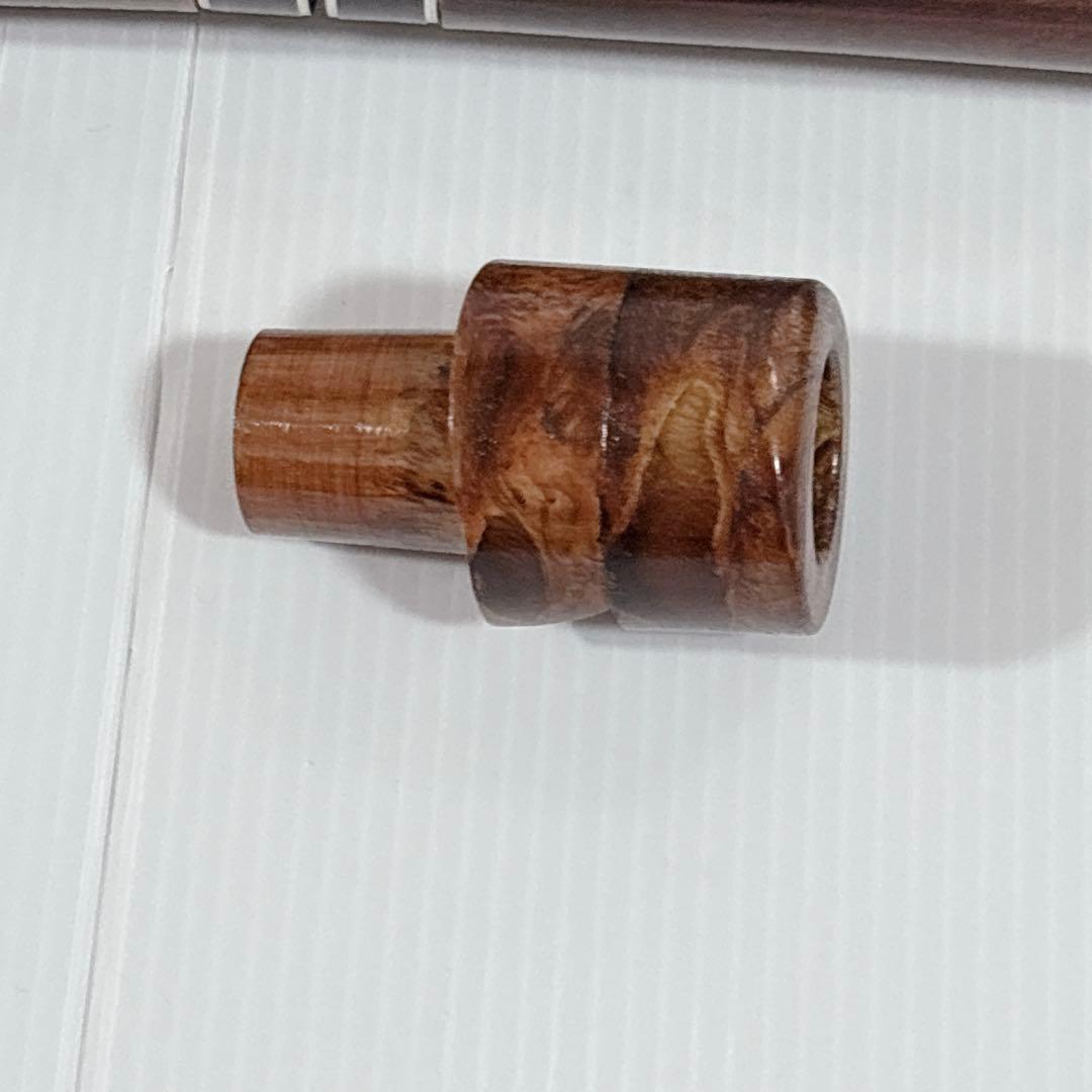 竹峯 尺八 一尺八寸 和楽器 収納袋 箱 マウスピース