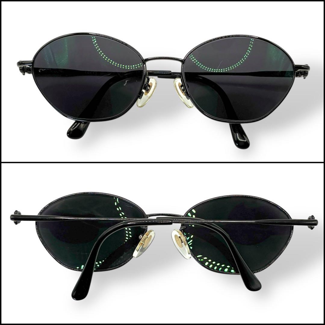 GUCCI グッチ　ミラーレンズ　オーバル　サングラス　ホースビット