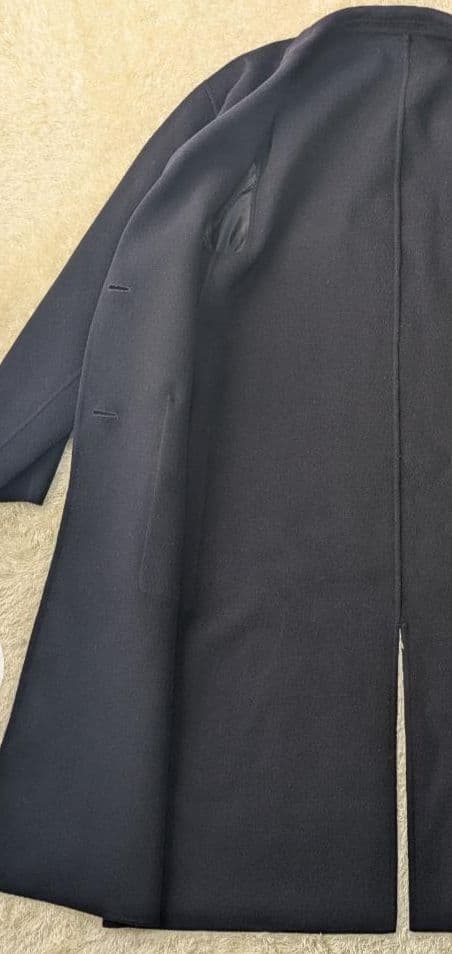 【上品】 Demi-Luxe BEAMS カシミヤ混 リバーコート
