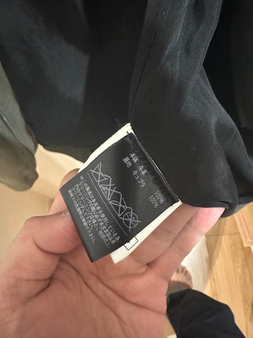 さいきくすお10seioOtto レザーブルゾン。44オリーブグリーン