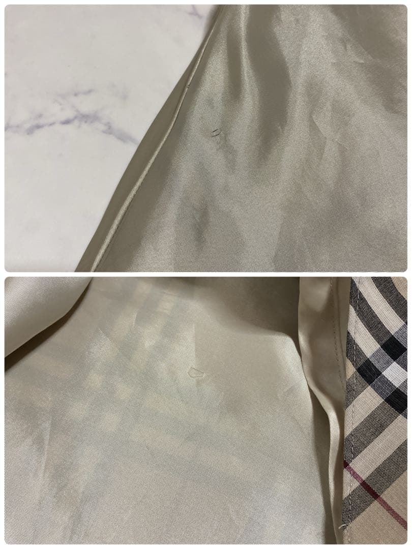 BURBERRY ホルターネック ノバチェック ワンピース ベージュ 36