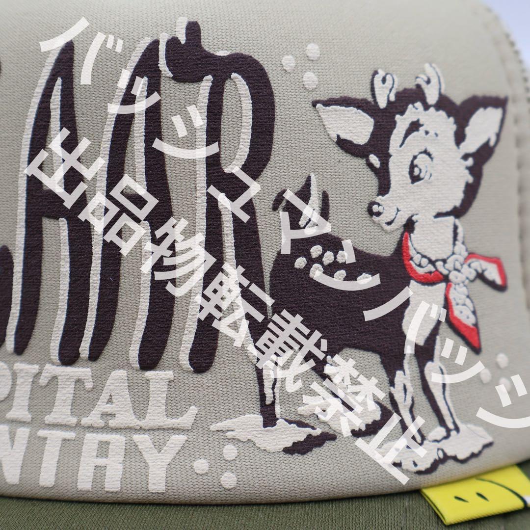 帽子 KAPITAL OSAKA EXCLUSIVE TRUCKERCAP KHAKI
