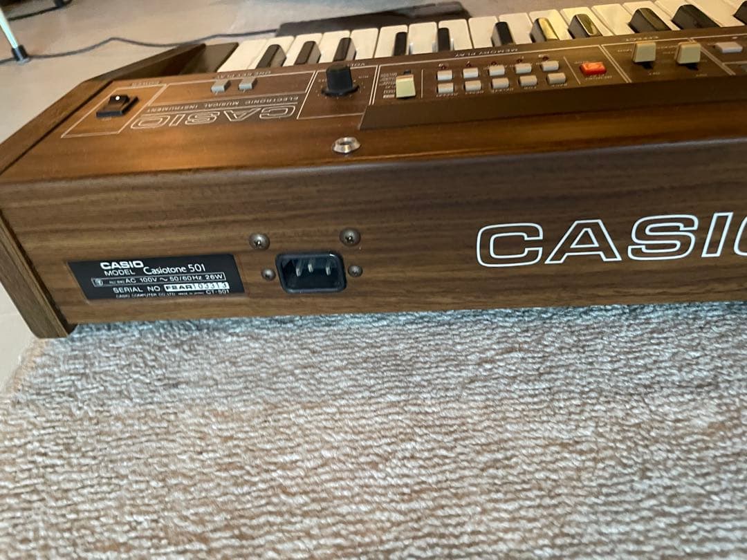 CASIO casiotone 501 ※要説明文確認