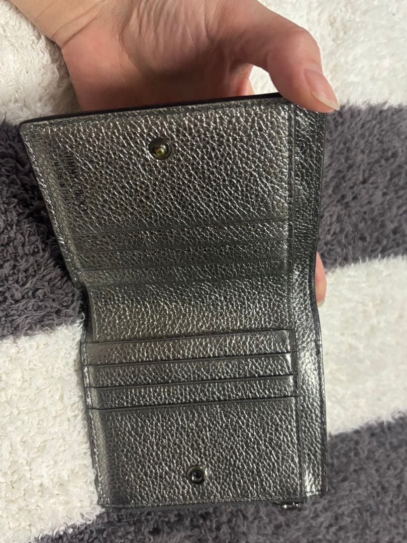 Jimmy Choo 二つ折り財布 星型 スタッズ