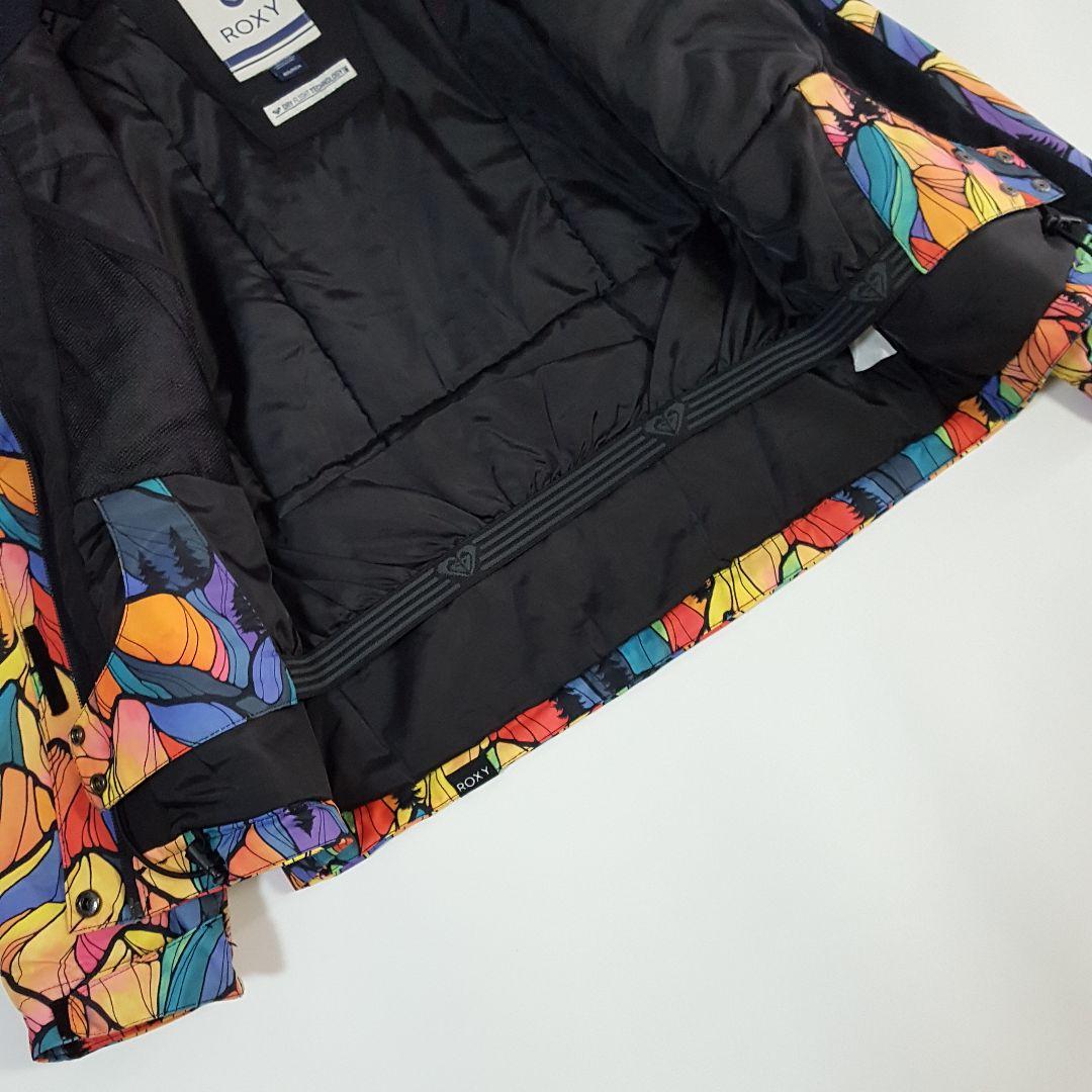 ロキシー × ポンタペス キッズ 130 スノーウェア 上下セット スキースノボ
