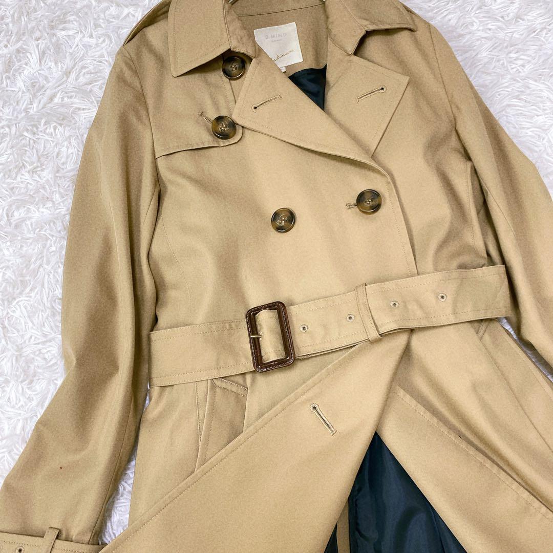 B:MING by BEAMS ライナー付き トレンチコート ベージュ S 春