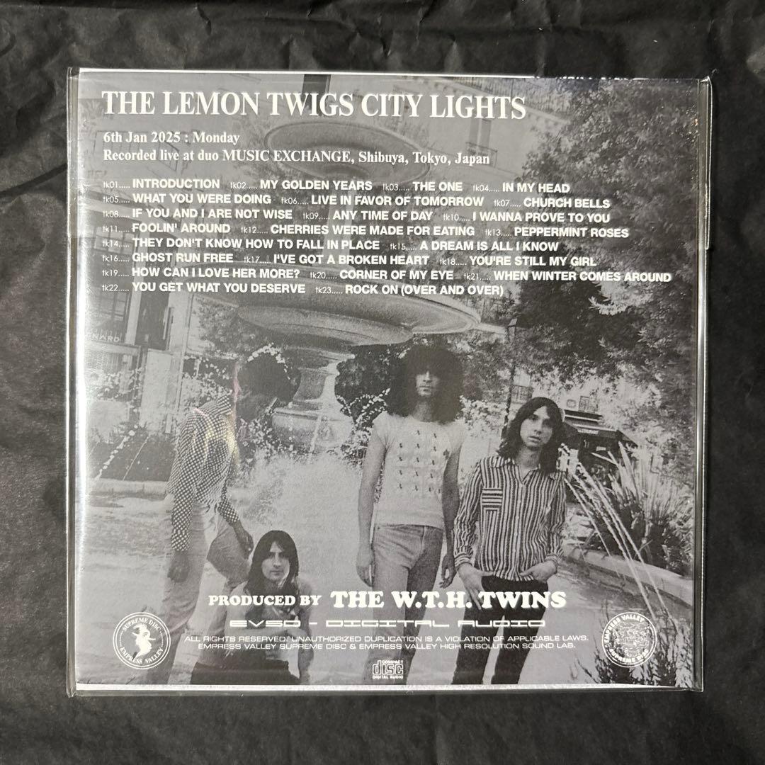 CD新品　THE LEMON TWIGS 「 CITY LIGHTS 」