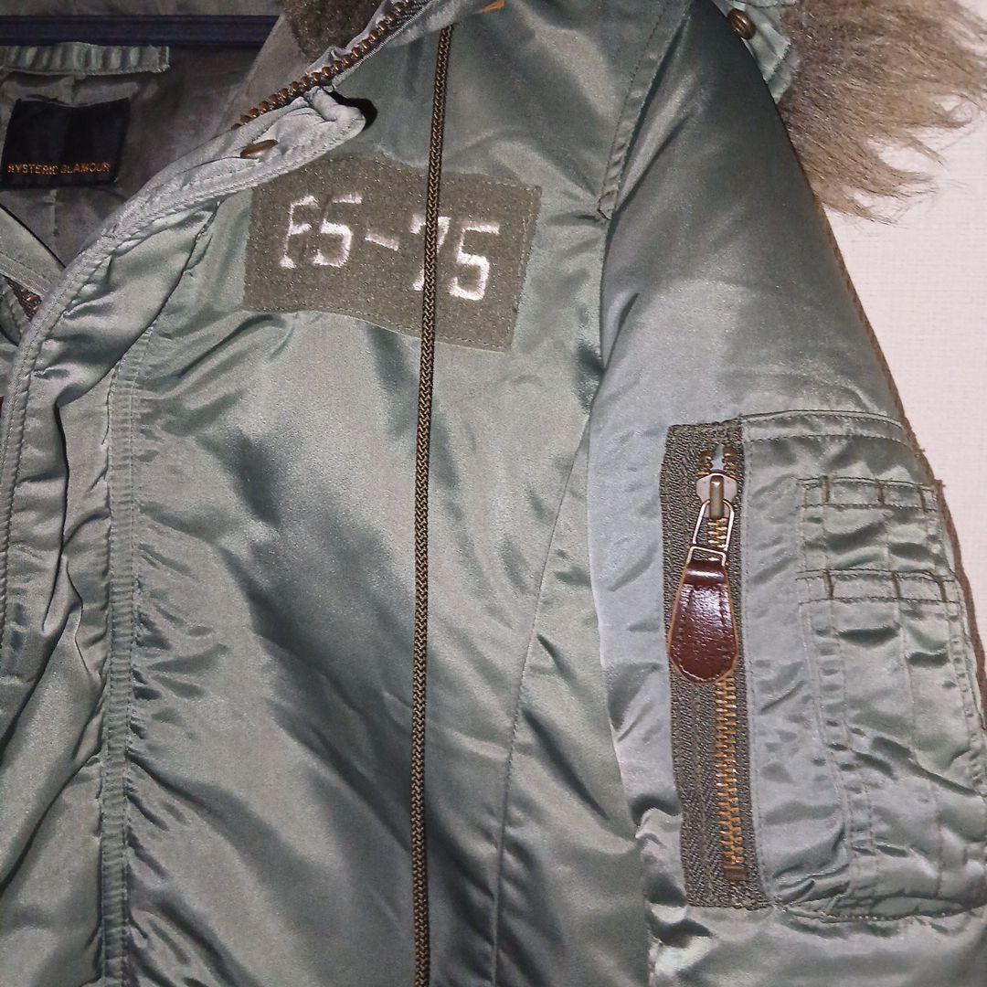 ヒステリックグラマー プリマロフトモッズコートN-3B