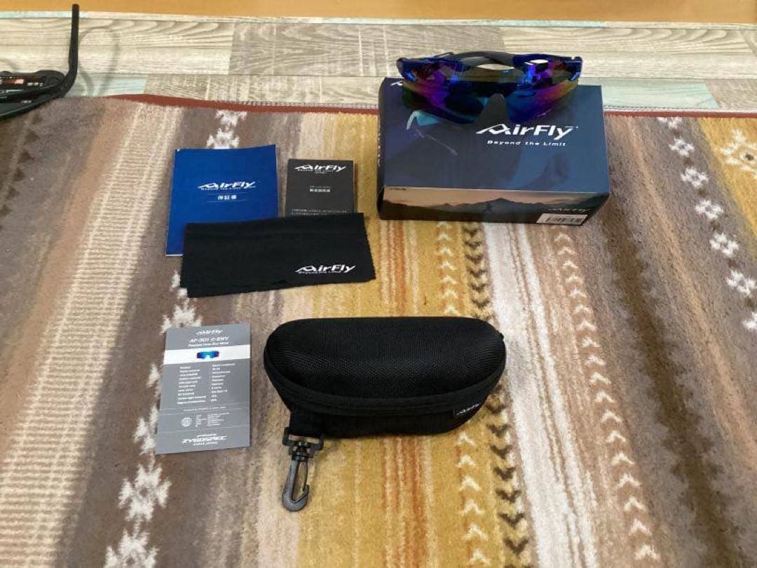 未使用品エアフライAirFly サングラス AF-301 C-5WV