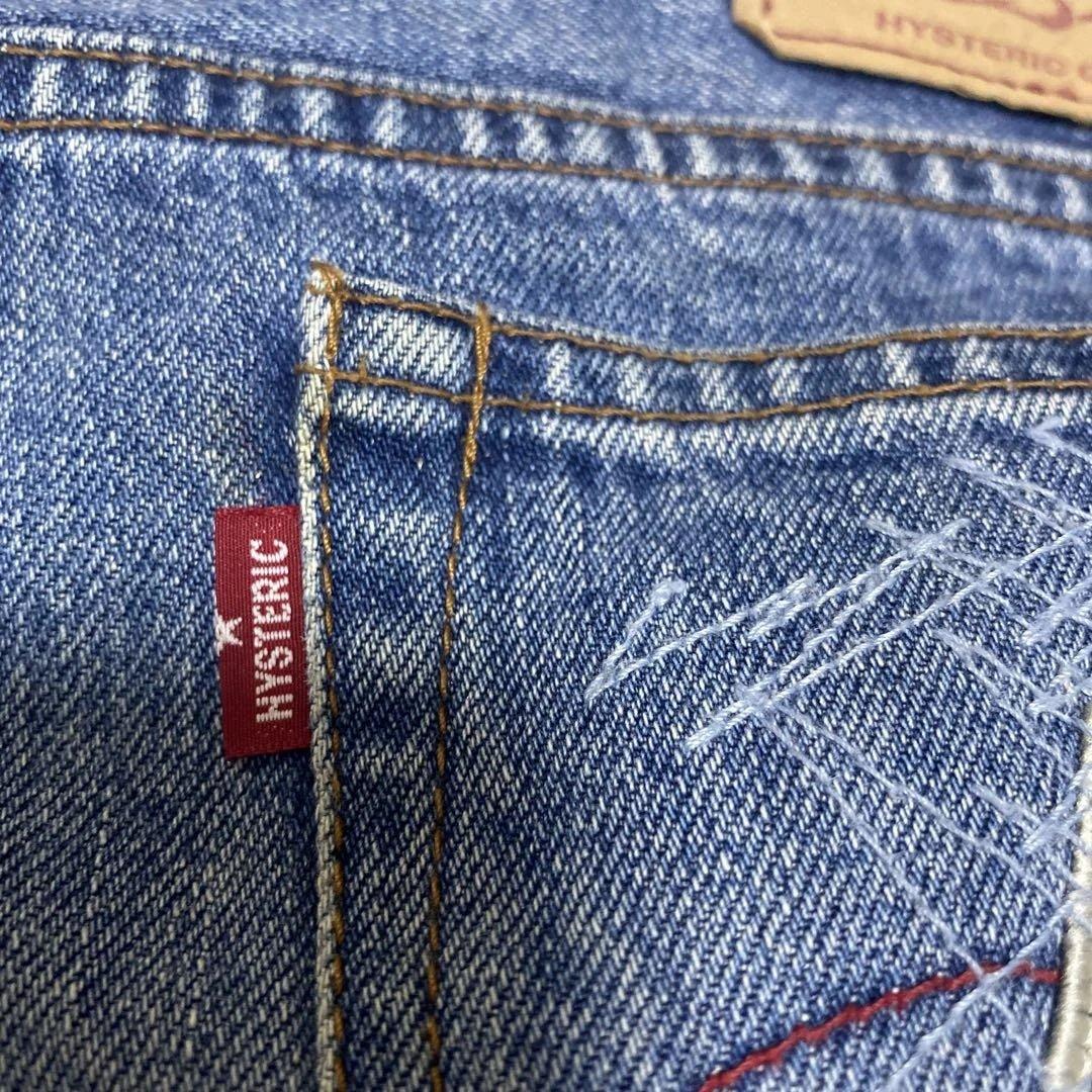 レディース ヒステリックグラマー✖️ラモーンズ コラボ KINKYジーンズy2k