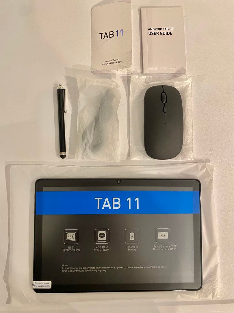 新品Android14タブレット キーボード・他付属品セット4+128GB