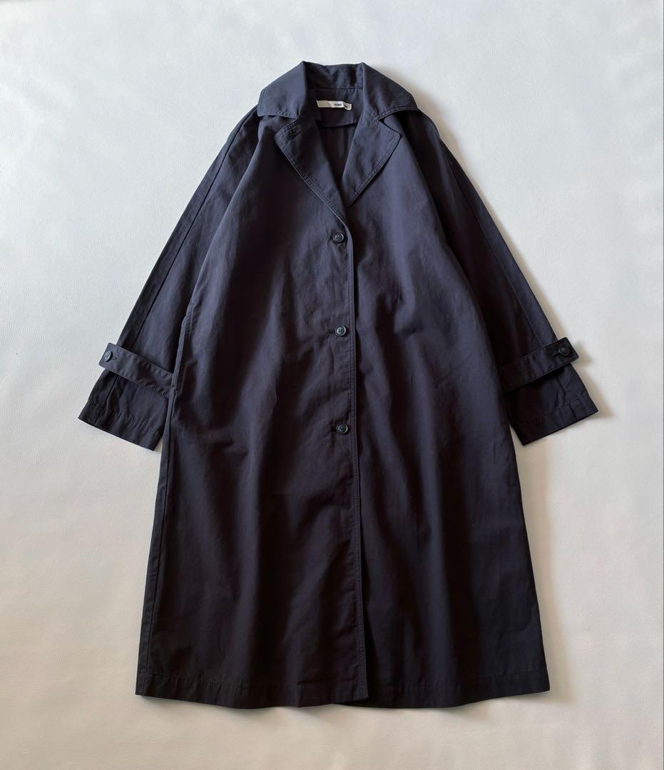 c130＊新品 エヴァムエヴァ コットンリネン トレンチコート
