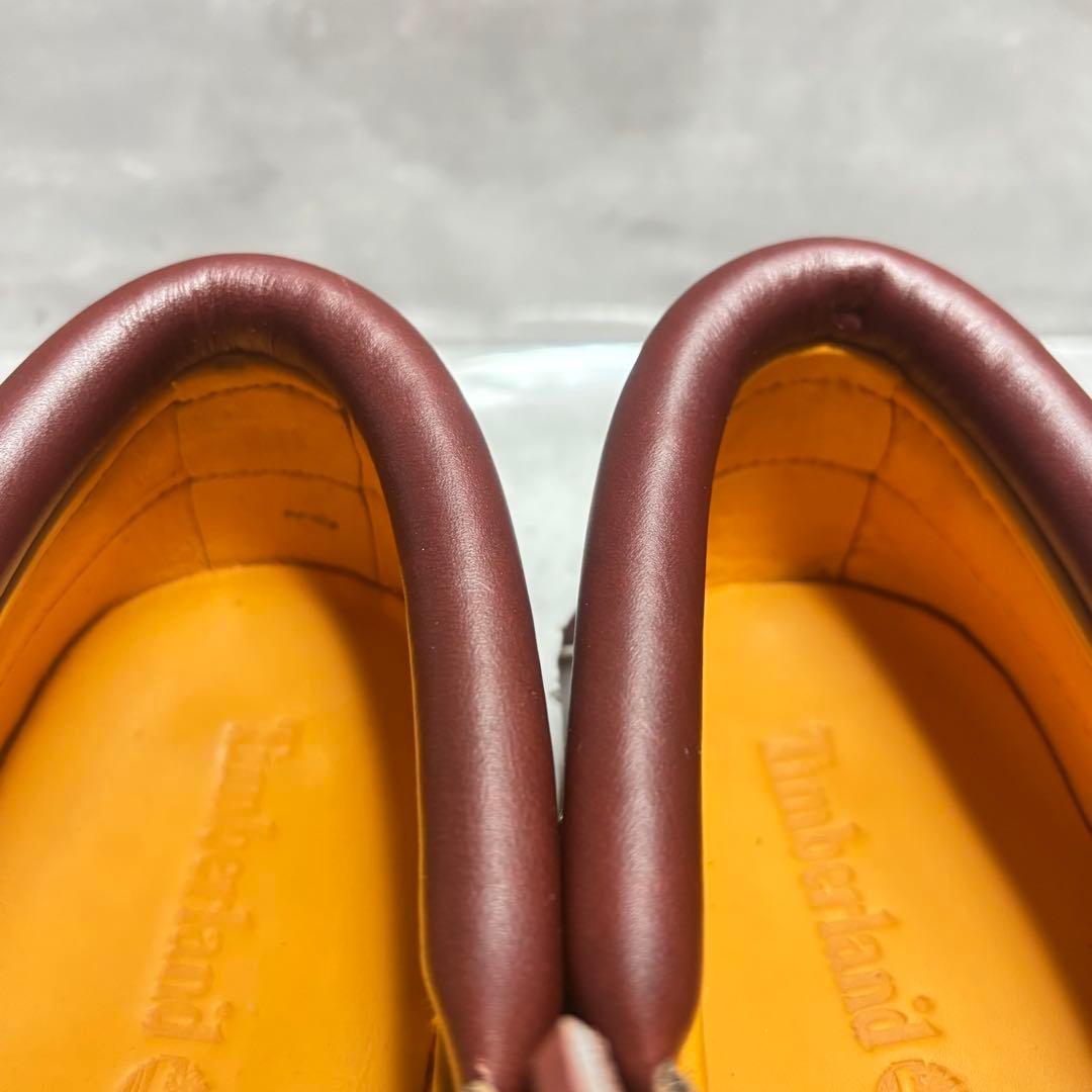 【未使用級】 Timberland デッキシューズ 3Eye 25.5 モカシン