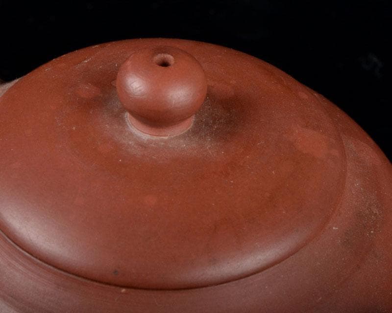 中国　紫砂　朱泥　急須　茶壷　C　R5344